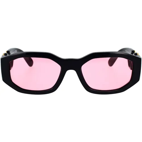 Biggie Sunglasses Ve4361 Gb1/84 , unisex, Sizes: 53 MM - Versace - Modalova