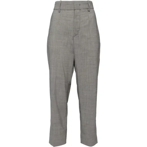 Ritana Anthracite Prince of Wales Pants , female, Sizes: XS - Isabel marant - Modalova