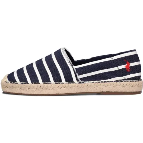 Blaue Canvas Slip-On Espadrilles - Ralph Lauren - Modalova