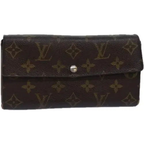 Pre-owned Canvas wallets , female, Sizes: ONE SIZE - Louis Vuitton Vintage - Modalova