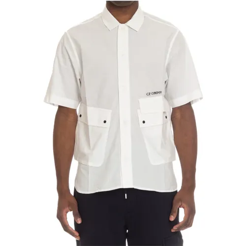 Blusen Shirts , Herren, Größe: XL - C.P. Company - Modalova