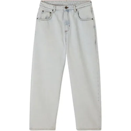 Comfortable Winter Bleach Jeans , female, Sizes: W25 L30, W27 L30 - American vintage - Modalova
