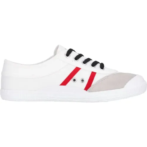 Signature Canvas Schuh Weiß , Herren, Größe: 36 EU - Kawasaki - Modalova