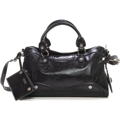 Satchel-Handtasche mit Multifunktionstaschen,Ecs m satchel handbag,Satchel Handtasche mit Multifunktionstaschen - Liu Jo - Modalova