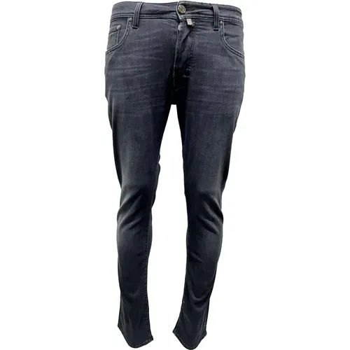 Bard Black Label Black Washed Jeans , male, Sizes: W33, W31, W30, W38, W34, W32, W35, W37 - Jacob Cohën - Modalova