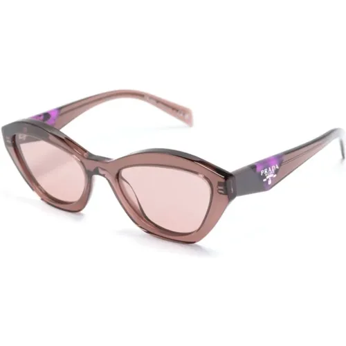 PR A02S 17O60B Sunglasses , female, Sizes: 52 MM - Prada - Modalova