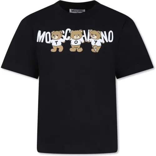 Teddybär T-Shirt Schwarz Moschino - Moschino - Modalova