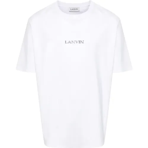 Bestickte Unisex T-Shirts und Polos , Herren, Größe: M - Lanvin - Modalova