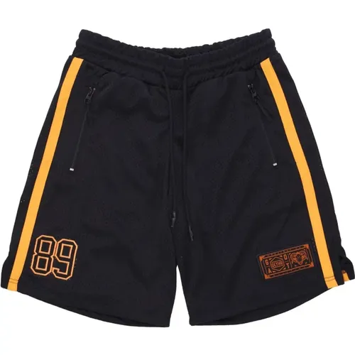 Basketballshorts aus Mesh mit Elastischem Bund - Dolly Noire - Modalova