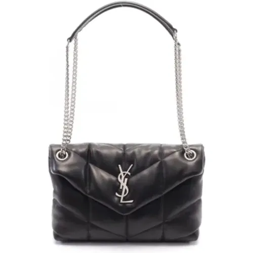 Pre-owned Leather shoulder-bags , female, Sizes: ONE SIZE - Saint Laurent Vintage - Modalova