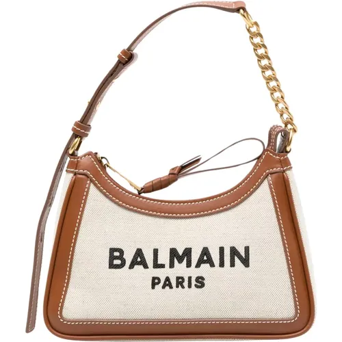 Chain Detail Crossbody Bag , female, Sizes: ONE SIZE - Balmain - Modalova