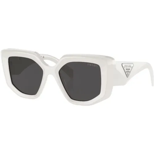 Sunglasses with Case and Cleaning Cloth , female, Sizes: 50 MM - Prada - Modalova
