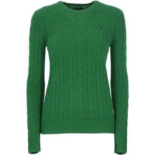 Grüner Woll-Kaschmir-Pullover Damen , Damen, Größe: L - Ralph Lauren - Modalova