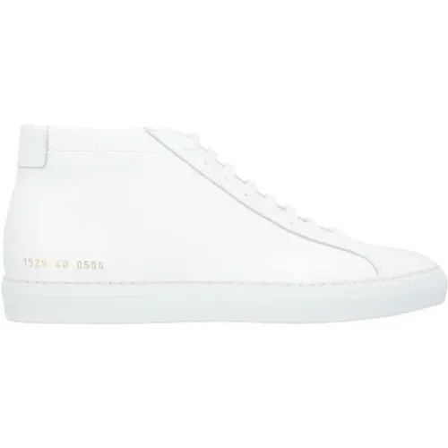 Leather sneakers , male, Sizes: 9 UK - Common Projects - Modalova