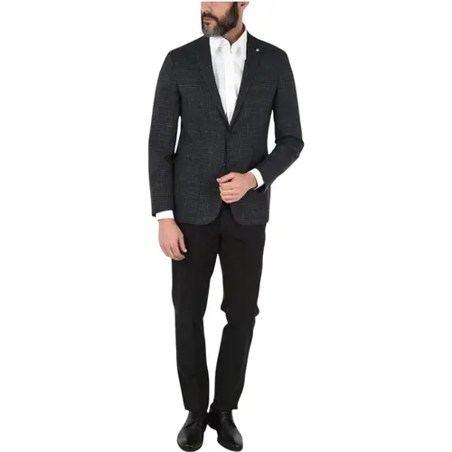 Stilvoller District Check Blazer - Corneliani - Modalova