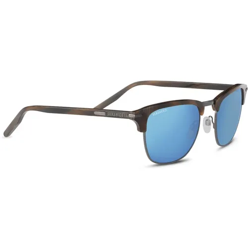 Alray Stylische Sonnenbrille für Männer , Herren, Größe: ONE Size - Serengeti - Modalova