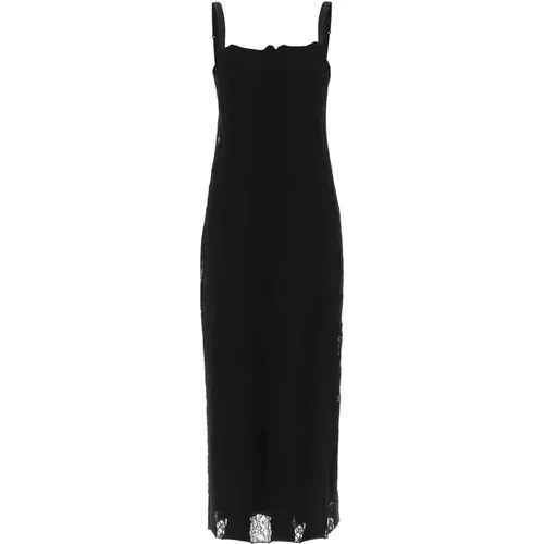 Elegantes Schwarzes Kleid für Frauen - Dolce & Gabbana - Modalova