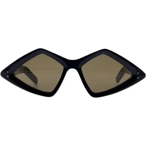 Acetate Cat Eye Sunglasses Gg0496S - 001 , female, Sizes: ONE SIZE - Gucci Vintage - Modalova