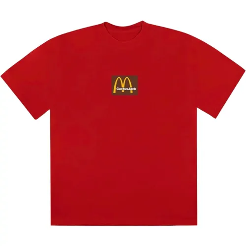 Limitierte Edition Sesame Inv Iii T-shirt Rot , Herren, Größe: 2XL - Travis Scott - Modalova
