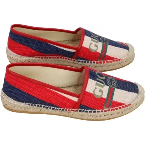 Pre-owned Leder espadrilles - Gucci Vintage - Modalova