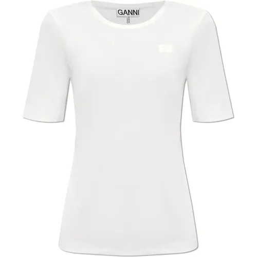 Gestreiftes T-Shirt Ganni - Ganni - Modalova