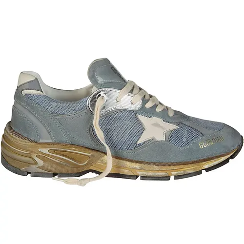 Stylish Suede Running Shoes , male, Sizes: 9 UK, 10 UK, 8 UK, 7 UK - Golden Goose - Modalova