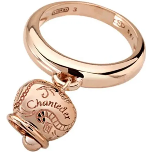 Rose Gold Bell Shape Ring , female, Sizes: 51 MM - Chantecler - Modalova