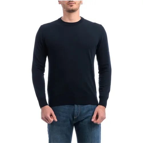 Men's Crew Neck Sweater , male, Sizes: 3XL, S, XL - Altea - Modalova