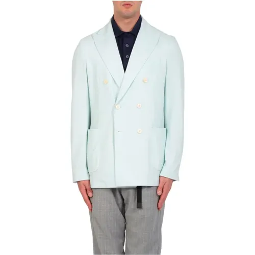 Pastell Doppelreihiger Blazer , Herren, Größe: M - Circolo 1901 - Modalova