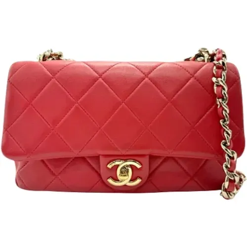 Pre-owned Leather chanel-bags , female, Sizes: ONE SIZE - Chanel Vintage - Modalova