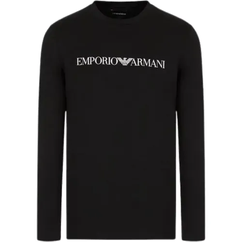 Sweatshirt , Herren, Größe: L - Emporio Armani - Modalova