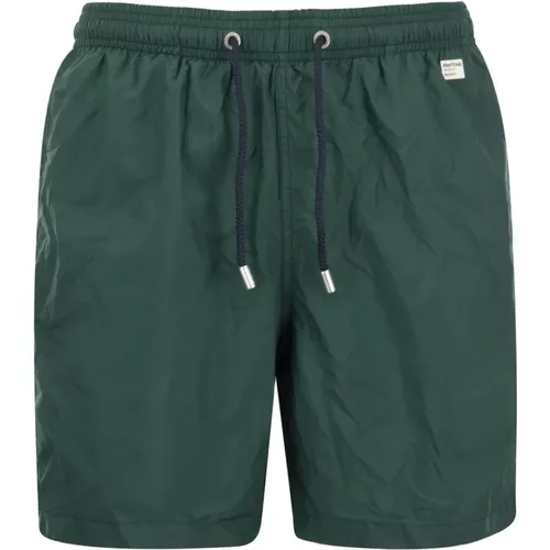 Leichte Beach Boxer Shorts aus Schnelltrocknendem Stoff , Herren, Größe: M - MC2 Saint Barth - Modalova