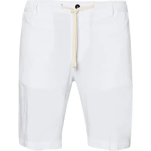 Weiße Bermuda-Shorts , Herren, Größe: M - Liu Jo - Modalova