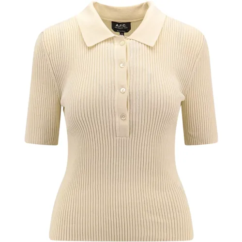 Polo Shirt , female, Sizes: L - A.p.c. - Modalova