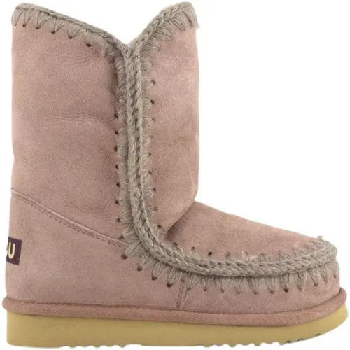 Eskimo Boots - Warm and Comfortable Sheepskin Boots , female, Sizes: 7 UK, 3 UK, 6 UK - Mou - Modalova