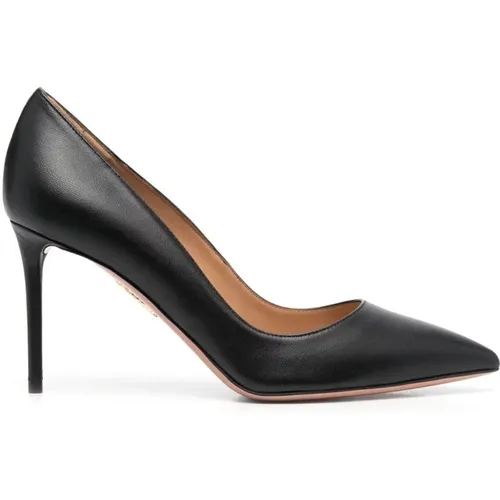 Purist pump 85 mm , female, Sizes: 6 1/2 UK, 7 1/2 UK - Aquazzura - Modalova