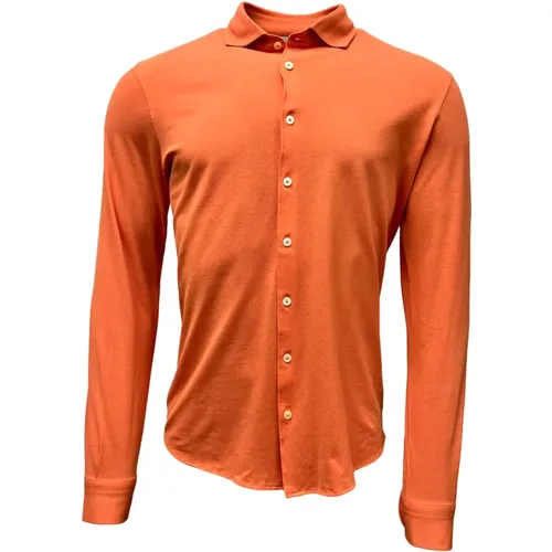 Pique Shirt Lightweight Italian Style , male, Sizes: 2XL - Gran Sasso - Modalova