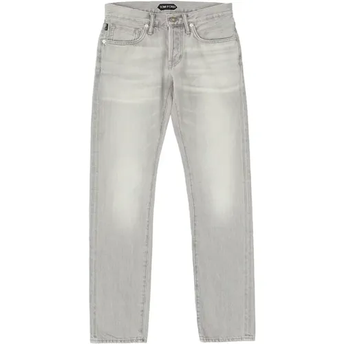 Classic Straight Jeans , male, Sizes: W28 - Tom Ford - Modalova