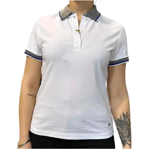 Short Sleeve Polo Shirt , female, Sizes: M, S - Fay - Modalova