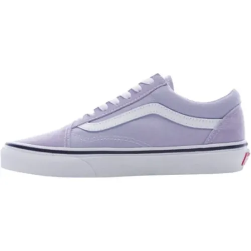 Lavendel Low Top Sneaker , Herren, Größe: 35 EU - Vans - Modalova