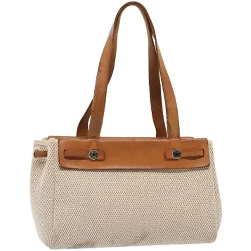 Pre-owned Canvas totes , female, Sizes: ONE SIZE - Hermès Vintage - Modalova