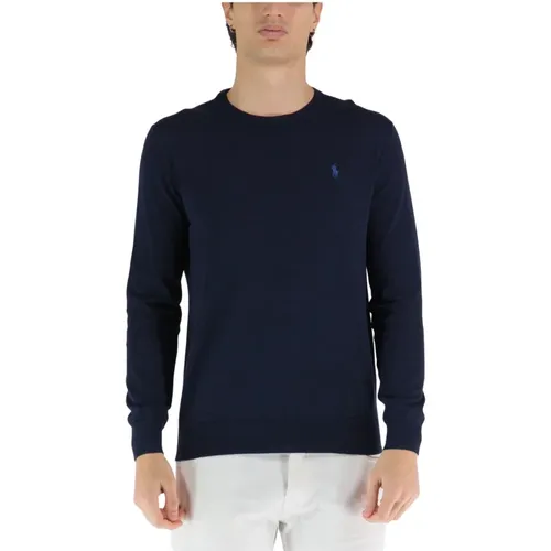 Baumwoll-Sweatshirt mit Rundhalsschnitt , Herren, Größe: 2XL - Polo Ralph Lauren - Modalova