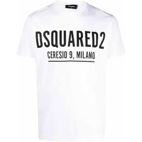 Ceresio 9 Cool T-Shirt , Herren, Größe: 2XL - Dsquared2 - Modalova