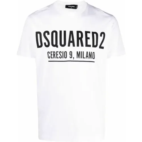 Ceresio 9 Cool T-shirt , male, Sizes: 2XL, XL, S - Dsquared2 - Modalova