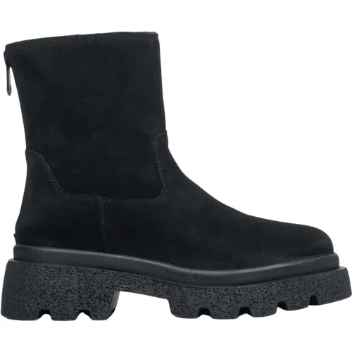 Women`s Velour Ankle Boots for Winter Er00113908 , female, Sizes: 3 UK, 4 UK, 5 UK, 6 UK, 7 UK - Estro - Modalova