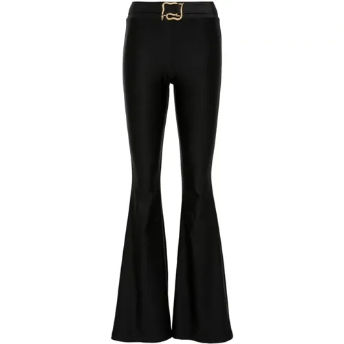 Schwarze Hose ***cv , Damen, Größe: 2XS - Just Cavalli - Modalova