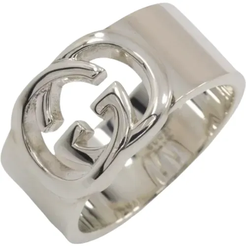 Pre-owned Metal rings , female, Sizes: ONE SIZE - Gucci Vintage - Modalova