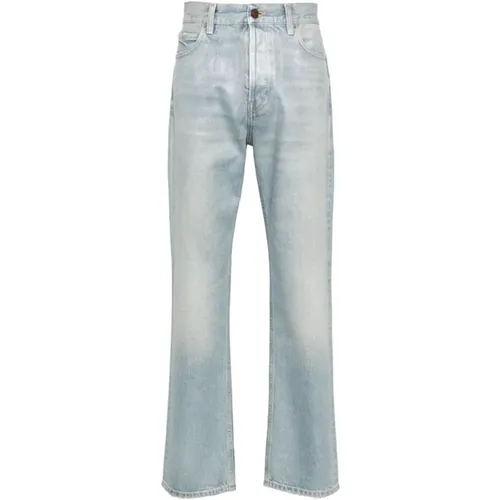 Klare Blaue Straight Leg Denim Jeans , Herren, Größe: W32 - Haikure - Modalova