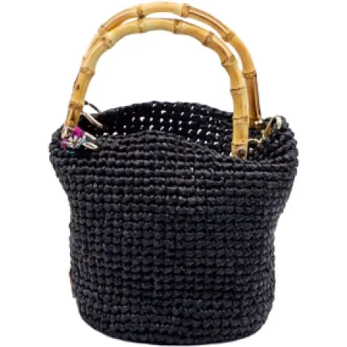 Women`s Bags Handbag Nero Ss23 , female, Sizes: ONE SIZE - Chica London - Modalova