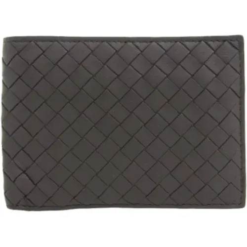 Pre-owned Leather wallets , female, Sizes: ONE SIZE - Bottega Veneta Vintage - Modalova